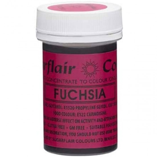 Sugarflair Colours Spectral Paste Fuchsia 25g