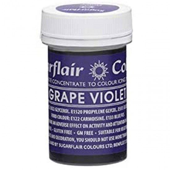 Sugarflair Colours Spectral Paste Grape/Violet 25g