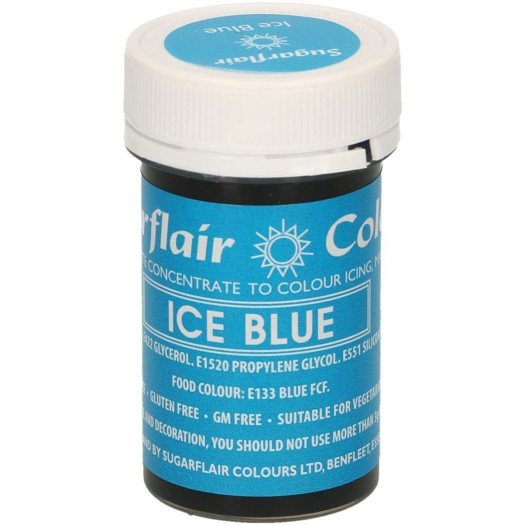 Sugarflair Colours Spectral Paste Ice Blue 25g Sugarflair Colours Spectral Paste Ice Blue 25g