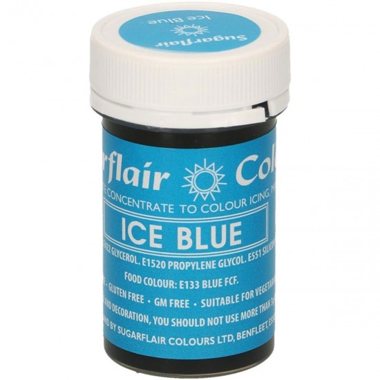 Sugarflair Colours Spectral Paste Ice Blue 25g