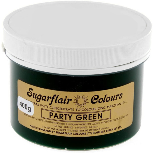Sugarflair Colours Spectral Paste Party Green 400g Sugarflair Colours Spectral Paste Party Green 400g