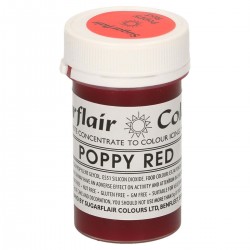 Tartranil Paste Poppy Red (Tartrazine Free) 25g