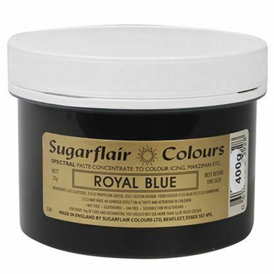 Sugarflair Colours Spectral Paste Royal Blue 400g