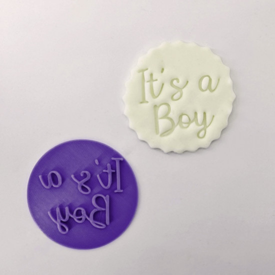 Sweet Treat It\'s a Boy Stamp