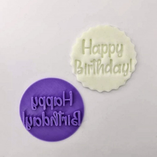 Sweet Treat Happy Birthday Stamp Style 2