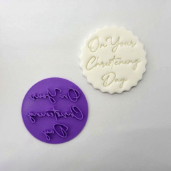 On Your Christening Day Stamp