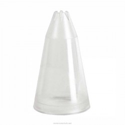 Savoy Tube Plastic Star 8mm