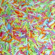Sugar Strands Multcoloured 100g