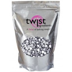 Sugar Glimmer Confetti Silver 800g
