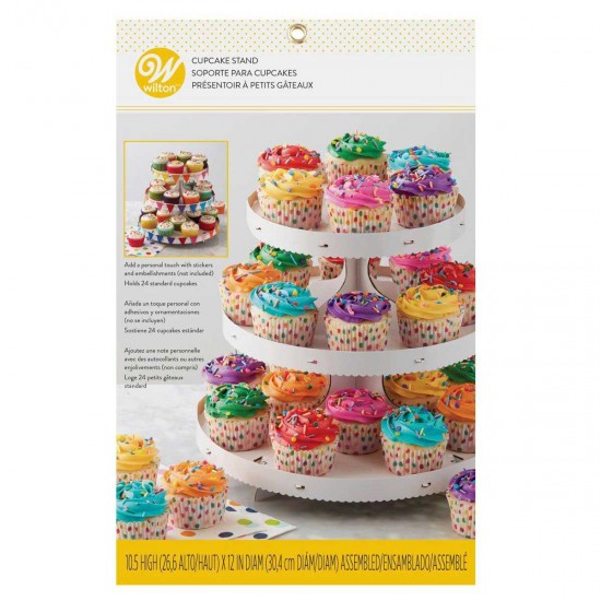 Wilton 3-Tier Cupcake Stand White