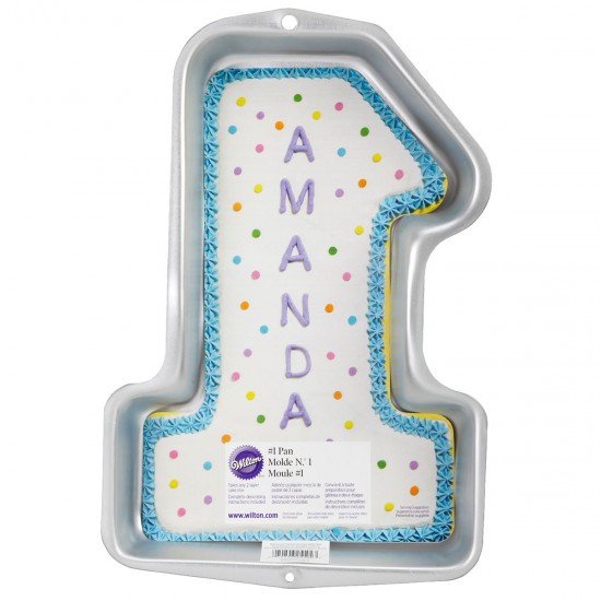 Wilton Number 1 First Birthday Tin