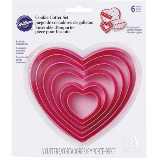 Wilton Heart Cookie Cutter Set