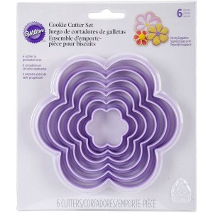 Flower Cookie Cutter Set Flower Cookie Cutter Set