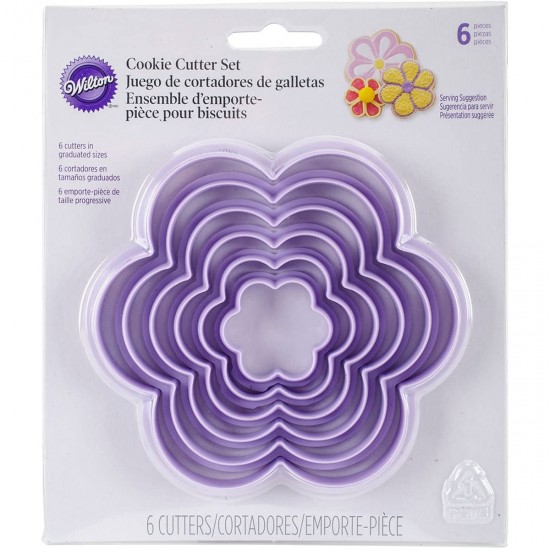 Wilton Flower Cookie Cutter Set