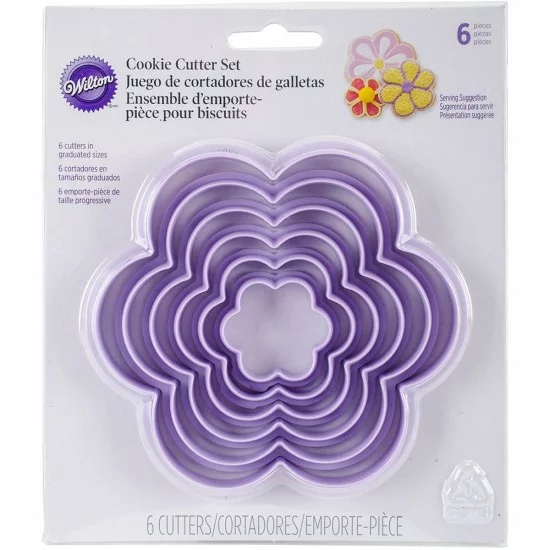 Flower Cookie Cutter Set Glasgow