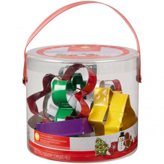 Wilton Metal Christmas Cookie Cutter Set