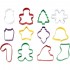 Metal Christmas Cookie Cutter Set
