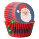 Wilton Muffin Paper Cases Santa x75