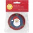 Muffin Paper Cases Santa x75