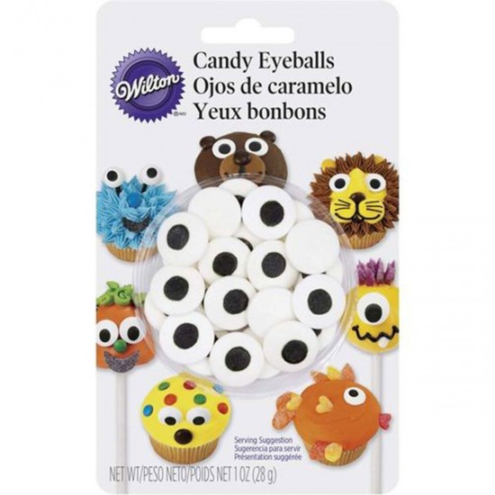 Wilton Sugar Eyeballs Large 28g